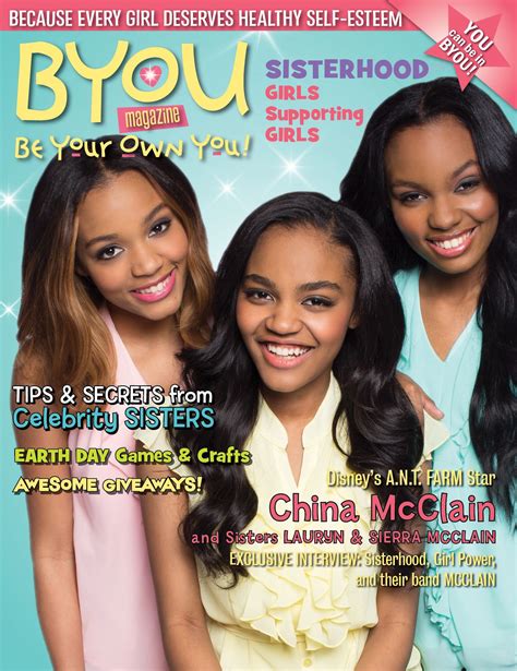 Disneys Antfarm Star China Mcclain And Her Sisters Lauryn And Sierra