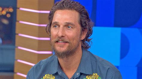 Matthew Mcconaughey S Father Inspired His Role In Gold Good Morning