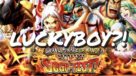 OPTC 9th Anniversary Super Sugo Fest Part 1 Pulls Wie Lucky Bin Ich