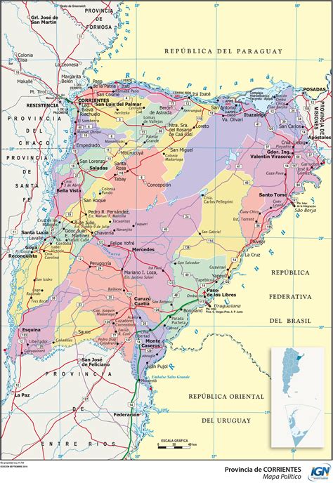 Mapa De Corrientes Ex