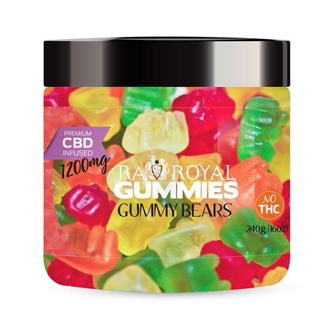 Royal Gummies 1200mg Cbd Infused Bears
