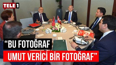 Kılıçdaroğlu nun çağrısıyla muhalefet liderleri aynı masada Gazeteci