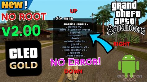 How To Install Cleo Mods Gta San Andreas Android No Root Passlsave