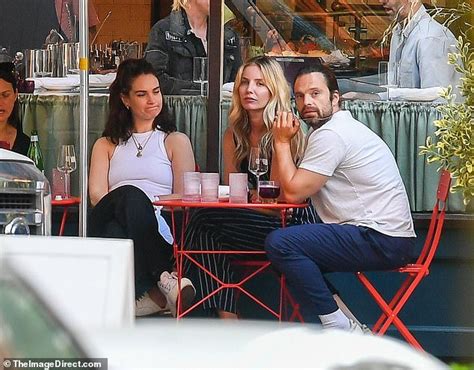 Pam And Tommy Reunite Lily James And Sebastian Stan Dine Out With His
