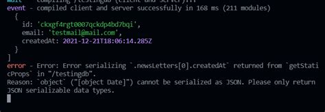 Datetime Object Serialization Error Fixing Not Json Serializable Issue