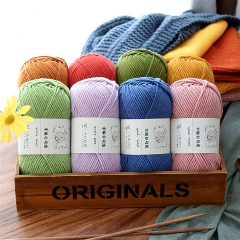 100g Baby Warm Worsted Medium Thick Hand Knitting Wool Crochet Yarn For