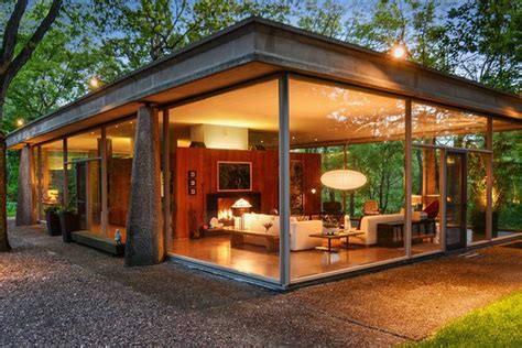 Own An Award Winning Mid Century Glass House For Just
