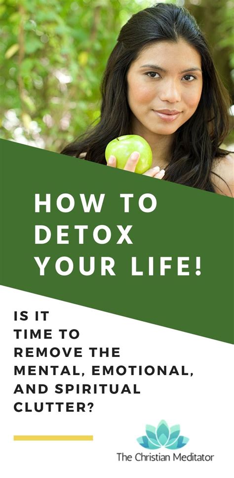 How To Detox Your Life Holistic Approach To Health Christian