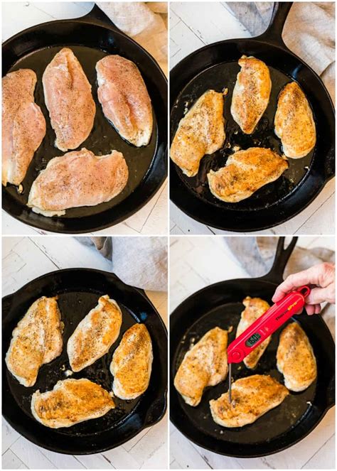 Juicy Pan Seared Chicken Breasts The Cookie Rookie®