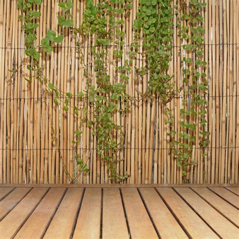 Backyard X Scapes 6 Ft H X 16 Ft L Natural Jumbo Reed Bamboo Fencing