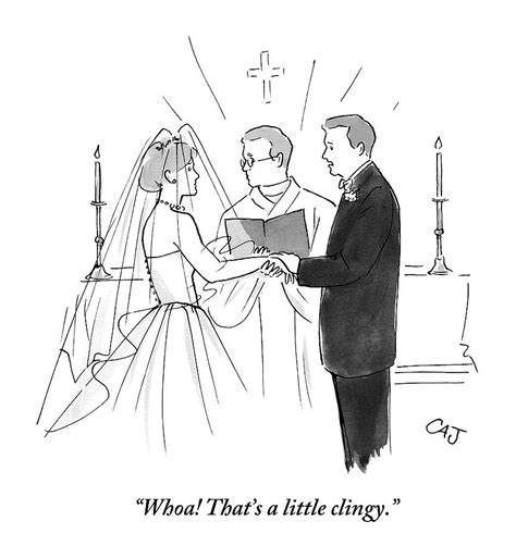 Wedding Drawing Google Search In New Yorker Cartoons Giclee Print Guy Drawing