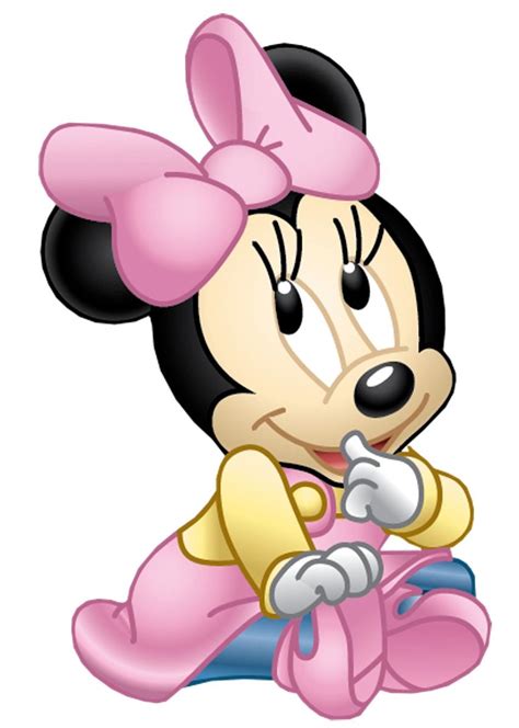Bebes Minnie Con Chupete Minnie Mouse Images Baby Minnie Mouse