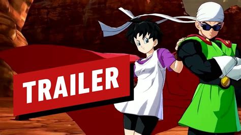 dragon ball fighterz jiren vs videl gameplay trailer youtube