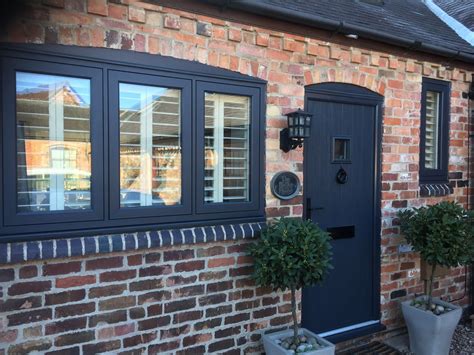Anthracite Grey Residencecollection R7 Flush Casement Double Glazed