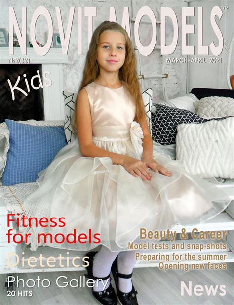 New Issue Of Magazine Novit Novit Models Kids Magazine