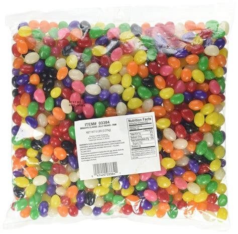 Brachs Classic Jelly Beans 80 Ounce Bulk Candy Bag 5 Pound Pack Of 1