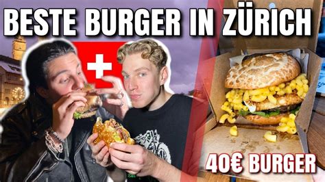 Der Beste Burger In ZÜrich 🤤 Foodtour Youtube