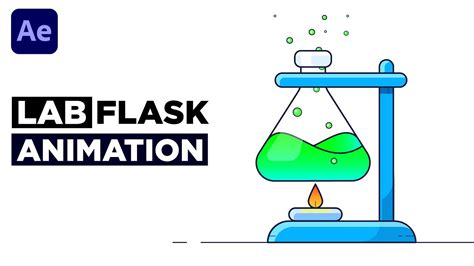 Easy Chemical Lab Flask Animation After Effects Tutorial Youtube