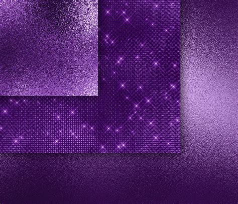 Metallic Purple Textures By Digital Curio Thehungryjpeg