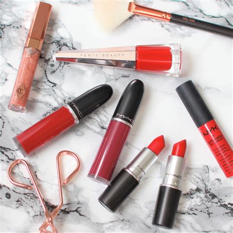 Fenty Beauty Stunna Lip Paint And Other Red Lipsticks