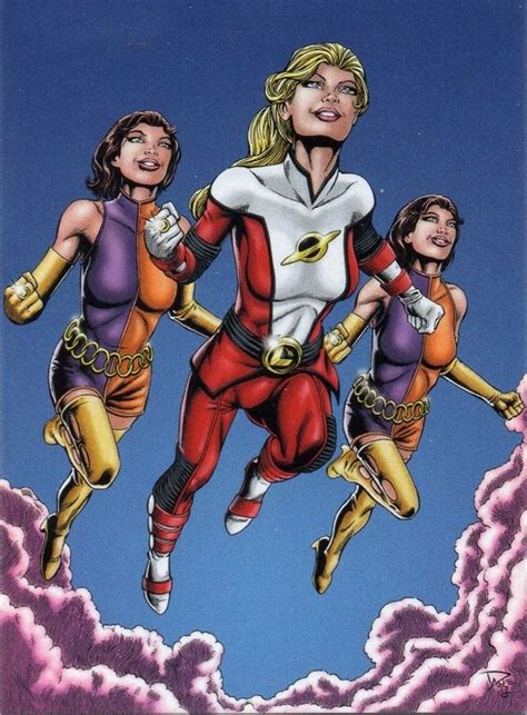 Similar Posts Here Saturn Girl And Duplicate Girl Saturn Girl Legion Of Superheroes Superhero