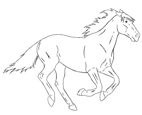 The images above represents how your finished drawing is going to look and the steps involved. Running Horse Lineart | Running horses, Horse sculpture ...