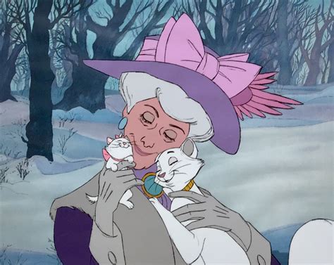 Animation Collection Original Production Animation Cel Of Duchess Marie And Madame Bonfamille