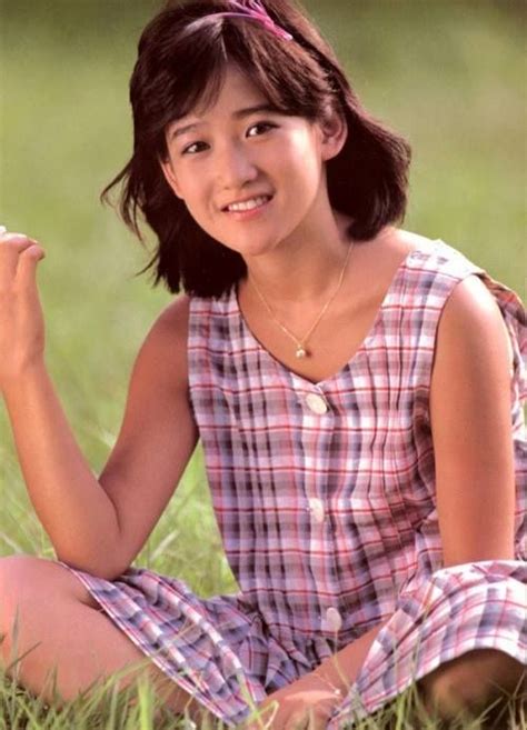 Yukiko Okada 岡田 有希子 Japanese Beauty Asian Beauty Suicide Note 90s