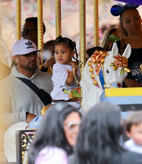 Kylie Jenner And Travis Scott Take Daughter Stormi On Carousel In