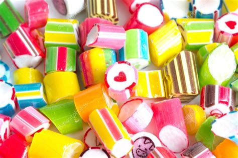 Close Up Colorful Candies — Stock Photo © Happymay 32174323