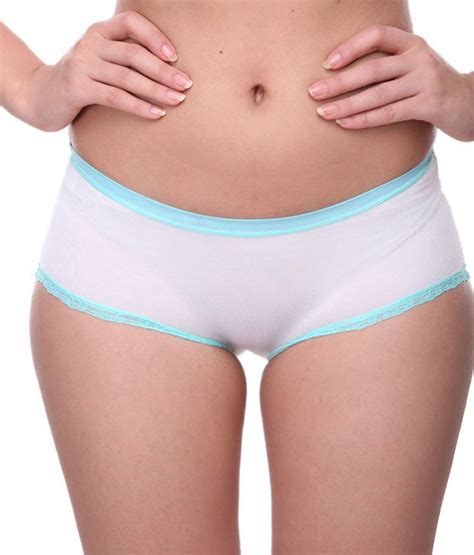 Buy Feminin White Cotton Panties Online At Best Prices In India Snapdeal