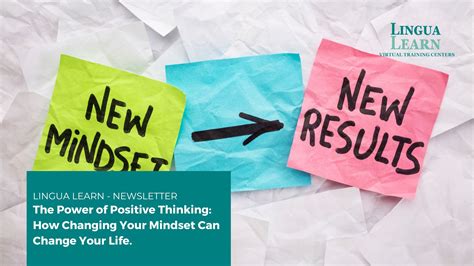 The Power Of Positive Thinking How Changing Your Mindset Can Change