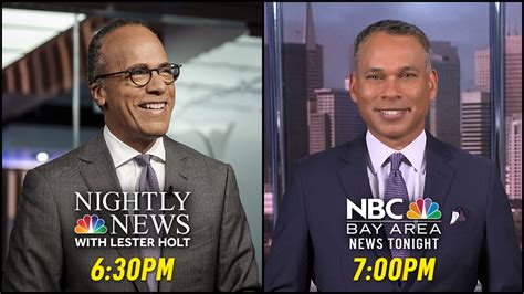 Press Release Nbc Bay Area Launches New 5 30 And 7 Pm Weekday Newscasts With Nbc Nightly News