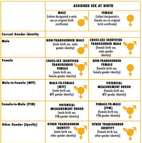 Visual Explanation Of Terminology For Gender Identities Download Scientific Diagram