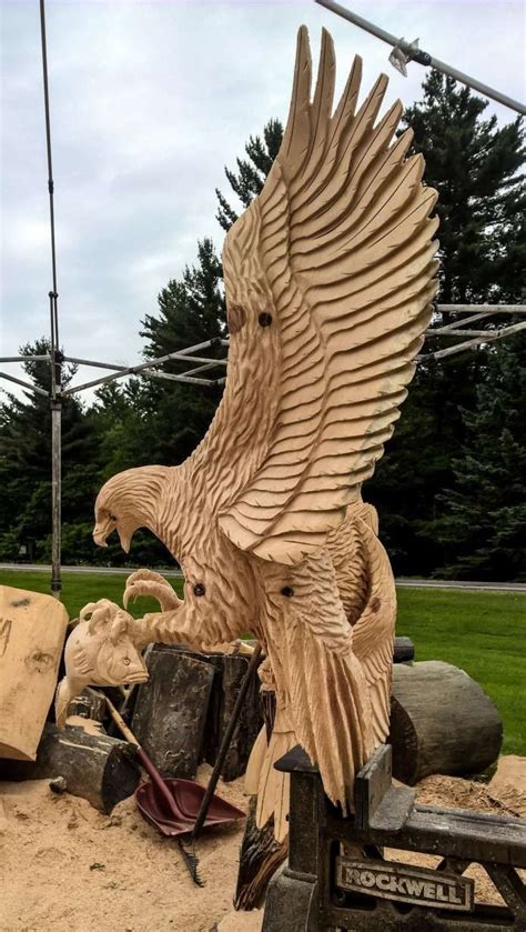 10 Top Wood Carving 2019 Eagles Gallery Chainsaw Carving Wood