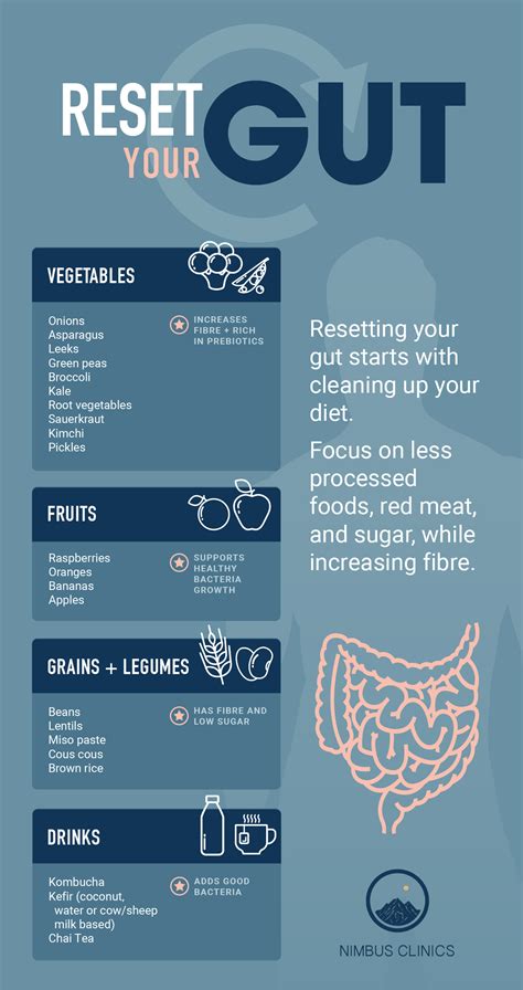 Reset Your Gut Infographic Nimbus Clinics