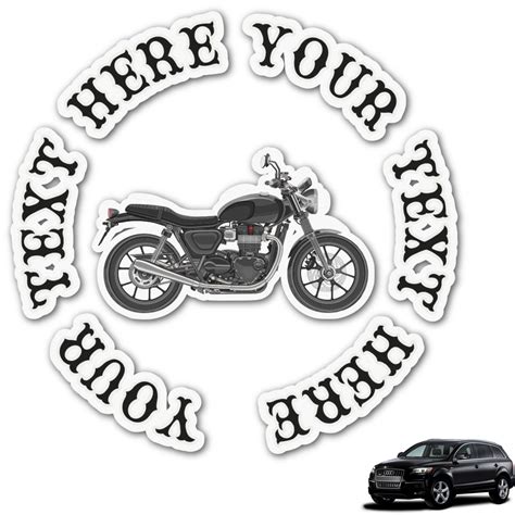 Custom Motorcycle Graphic Car Decal Personalized Youcustomizeit