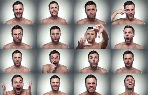 Faceboard Project la diversité des émotions humaines en 16 clichés