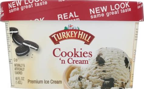 Turkey Hill Cookies N Cream Ice Cream Tub Oz Kroger