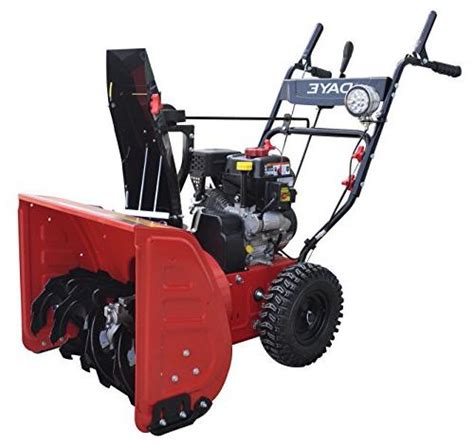 Daye Ds24e 24 Inch 208cc Electric Start 2 Stage Snow
