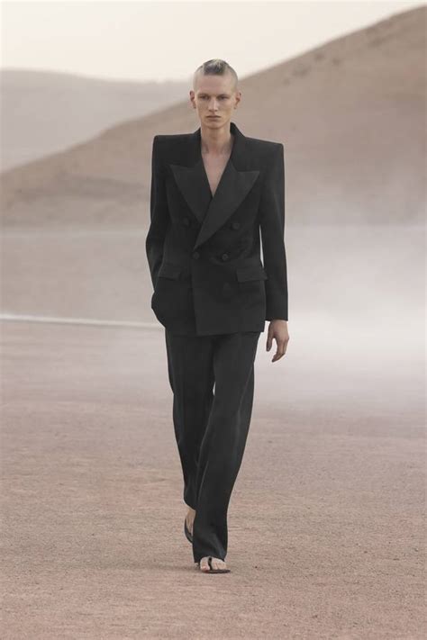 Saint Laurent Unveils A Springsummer 2023 Show In The Middle Of The