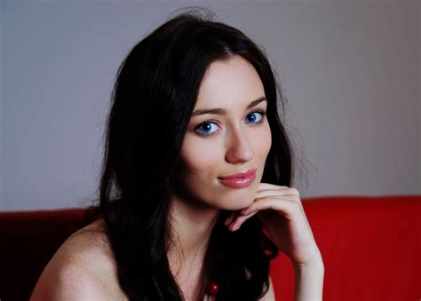 Blue Eyes Dark Hair Women Zsanett Tormay Hd Wallpaper Rare Gallery