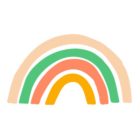 Fun Rainbow Sticker For Ios And Android 656