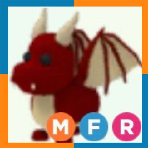 If you are a roblox player, then you might be well aware of how popular adopt me! Mega Neon Red Dragonrobloxadopt Mefly/ride Free With ...