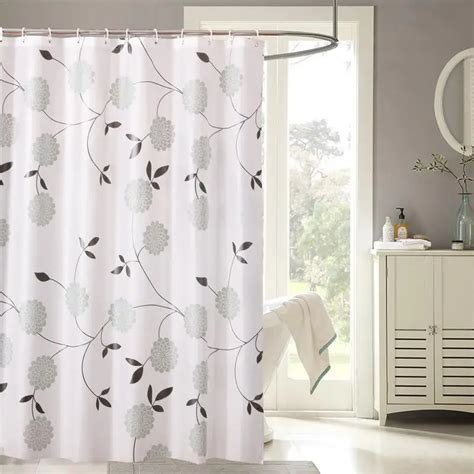 Eco Friendly Peva Moldproof Waterproof Bathroom Bath Shower Curtain