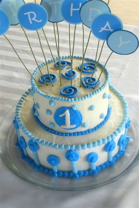 25 Inspiration Image Of First Birthday Cake Boy