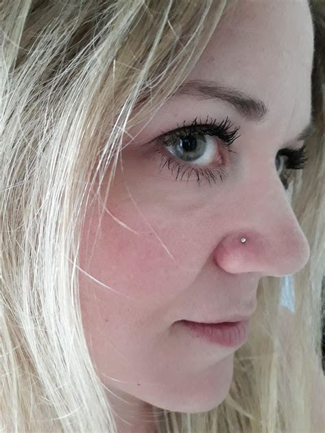nose piercing placement i am wondering if the placement is okay i got my nostril pierced about