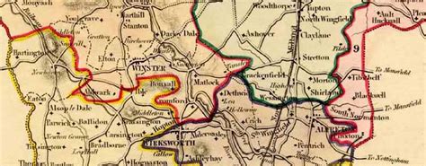 Cromford map — satellite images of cromford. Turnpike roads through Crich