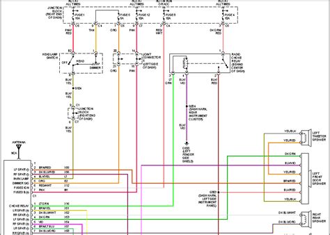 A wiring diagram is a type of schematic that uses abstract pictorial symbols to show all the interconnections of components in a system. DIAGRAM I Need The Speaker Wire Diagram For A 2500 Hd ...