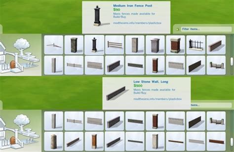 Liberated Fences Objects By Plasticbox At Mod The Sims Sims 4 Updates